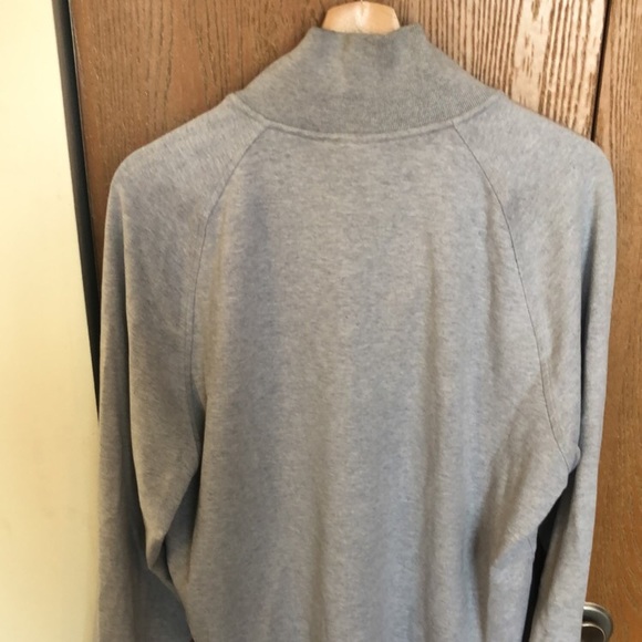Lacoste Gray 1/4 Zip Size 6 (US LG) - Picture 3 of 3